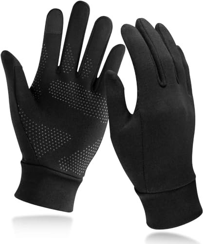 Unigear Running Gloves, Touch Screen Anti-Slip Lightweight...