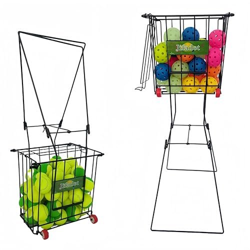 jifader Tennis Ball Hoppers，Pickleball Hopper,79 Tennis Or...
