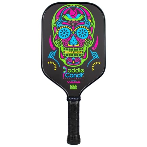 Vulcan | Paddle Candy Sugar Skull Pickleball Paddle Hybrid