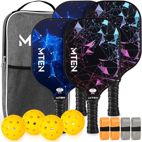 MTEN Pickleball Paddles, USAPA Approved Pickleball Paddles...