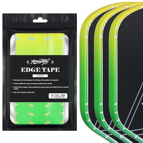 Amoswiz Pickleball Edge Guard Tape, Pickleball Protection...