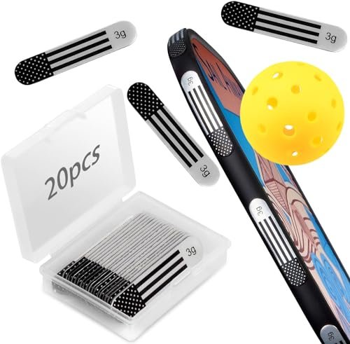 Retrora 20pcs Pickleball Lead Tape - 3M Adhesive Weighted...