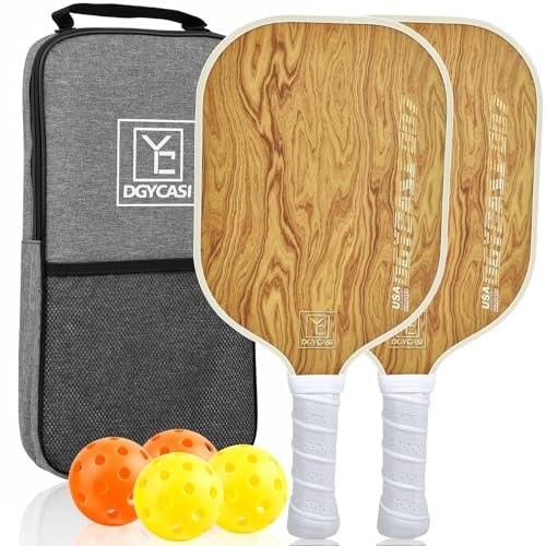 Pickleball Paddles Set of 2, 2026 USAPA Approved Fiberglass...