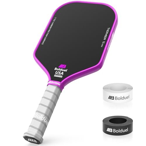 USAPA Approved Carbon Fiber Pickleball Paddles Pro-Level...