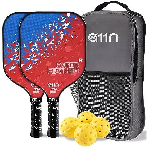 A11N HyperFeather R Pickleball Paddles Set of Two with...