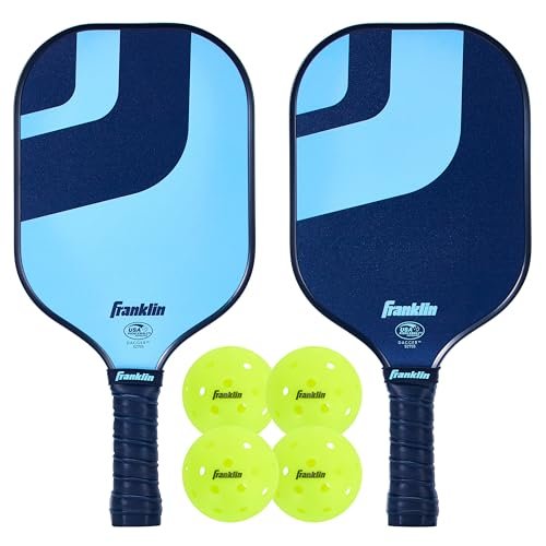 Franklin Sports Pickleball Paddle and Ball Set, USAP...