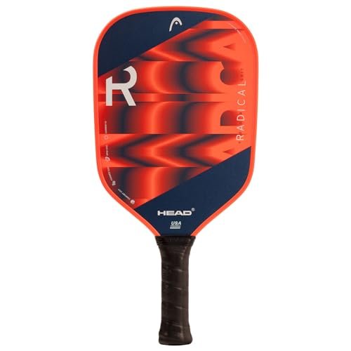 HEAD Radical Tour Grit Pickleball Paddle Orange/Black 4 1/8...