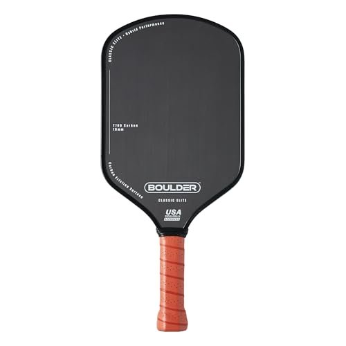 Boulder Pickleball Paddle - USAPA Approved - Carbon Fiber...