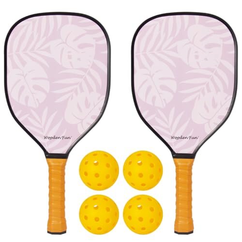 Pickleball Paddles Set of 2, USAPA Approved Sports Set.