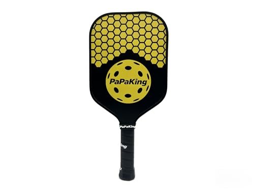 T300 Carbon Fiber Pickleball Paddle Set - Widebody Design...
