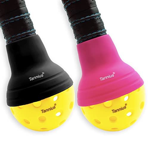 Tannius Pickleball Ball Retriever (1 Pack Black and Pink