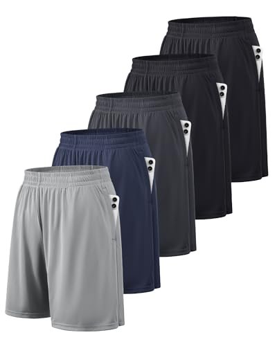 BALENNZ Athletic Shorts for Men with Pockets Quick Dry