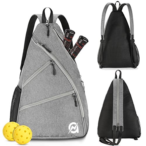 A11N SPORTS Pickleball Bag, Reversible Crossbody Sling...