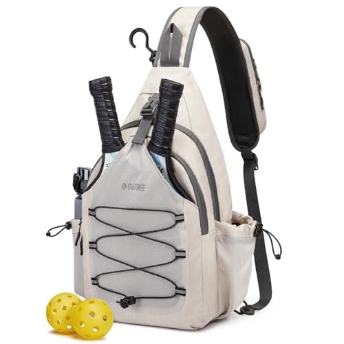 G4Free Pickleball Bag Sport Tennis Sling Bag Lightweight...