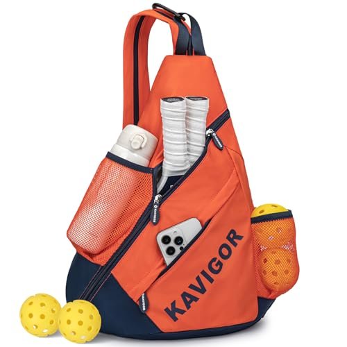 KAVIGOR 2025 Pickleball Sling Bag, Convertible Ultra-Light...