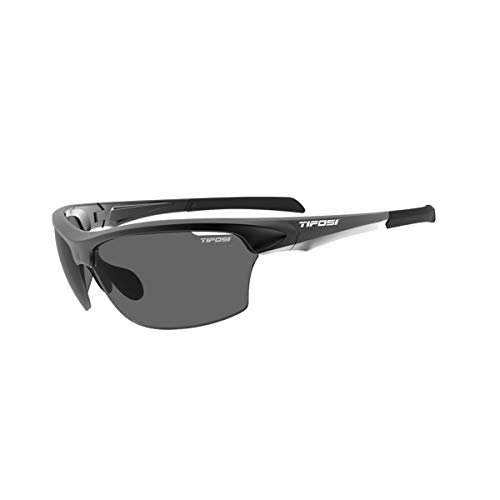 Tifosi Intense Sunglasses Gloss Black/Silver Mirror Smoke...