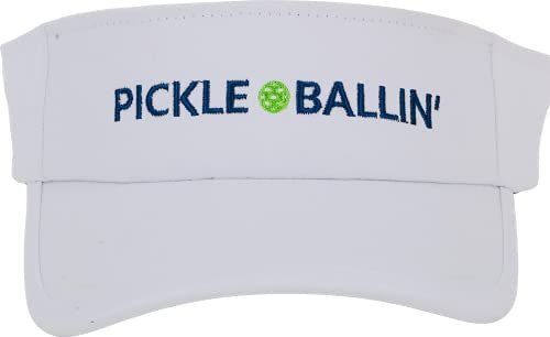 Pickleball Visor | Pickle Ball Hat for Women and Men