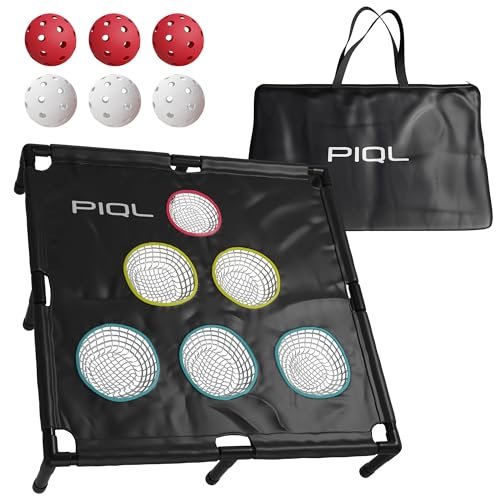 PIQL Pro Pickleball Target Net - Pickle Ball Training Aid