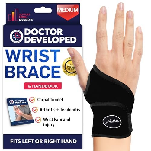 Doctor Developed Wrist Brace, Wrist Wraps for Carpal Tunnel...