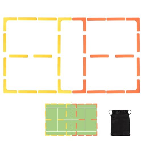 Hikeen Court Lines Marker Kit Anti-Slip and Wind-Resistant...