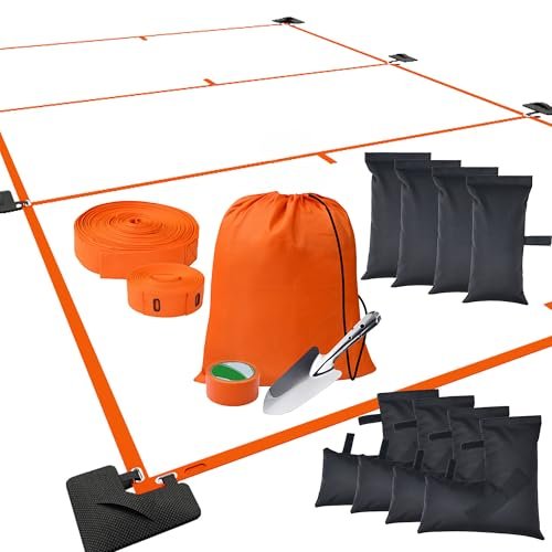 SportzPals Portable Pickleball Court Lines for Outdoor and...
