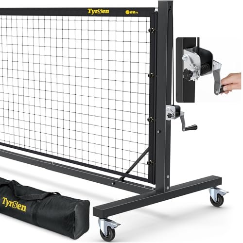 TYRSEN Pro Pickleball Net – Hand Winch Tension System