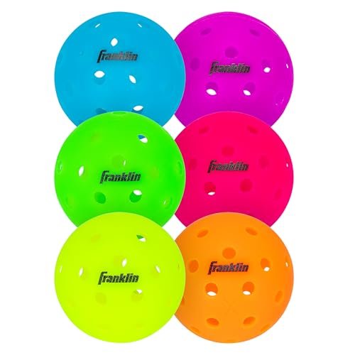 Franklin Sports Neon X-40 Outdoor Pickleballs - Official...