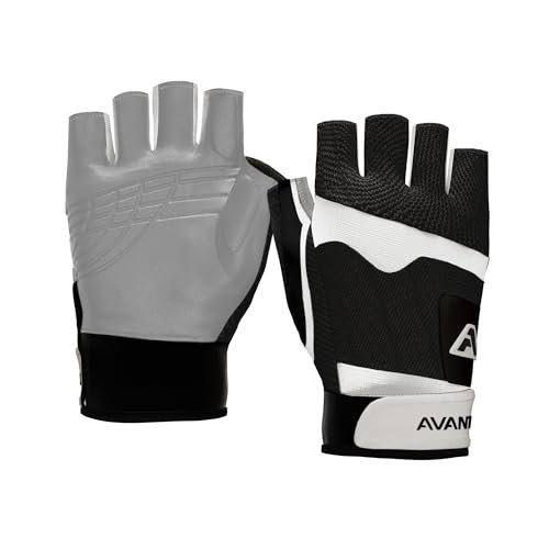 Avantic Fingerless Pickleball Glove with Padded Thumb and...