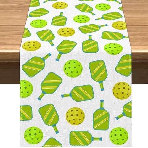 Vohado Pickleball Table Runner Pickleball Sports Theme...