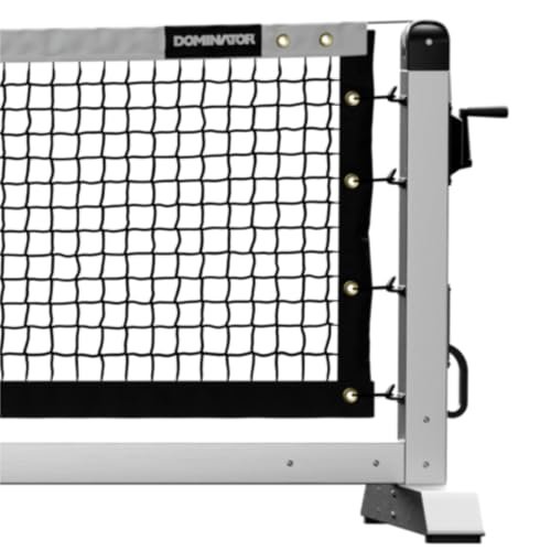 Dominator PRO MAX Silver Portable Pickleball Net System