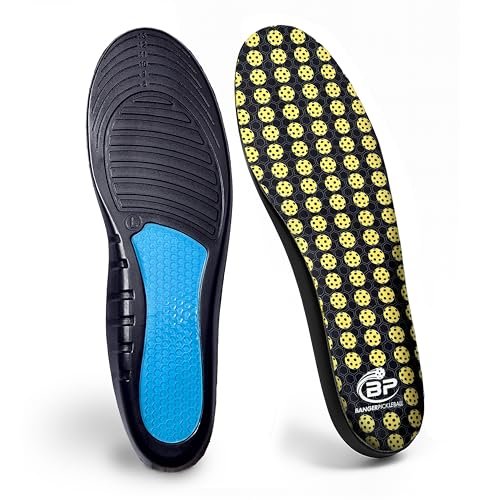 Banger CourtLoc Pickleball Insoles for Men – Stability and...