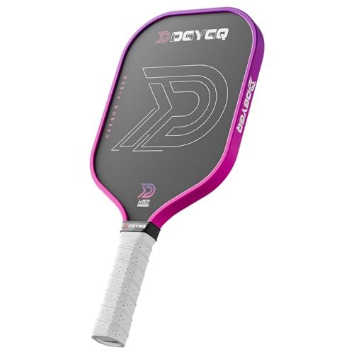 DGYGQ Professional Carbon Fiber Pickleball Paddle-16mm,...