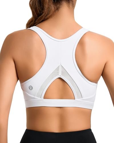 RUNNING GIRL Sports Bras for Women High Support Moulded...
