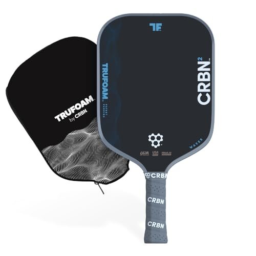 CRBN Pickleball - TruFoam Waves Paddle - 14mm Foam Core
