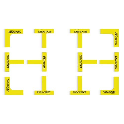 PicklePro CourtMark Pickleball Court Marking Kit with Carry...