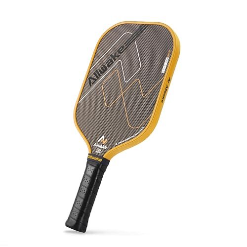 Pickleball Paddles, 3K Titanium Hybrid Carbon Fiber Elite...