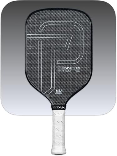 Titan Pickleball Titanium Pro Pickleball Paddles, 8mm...