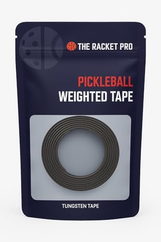 The Racket Pro Weighted Tungsten Tape for Pickleball...