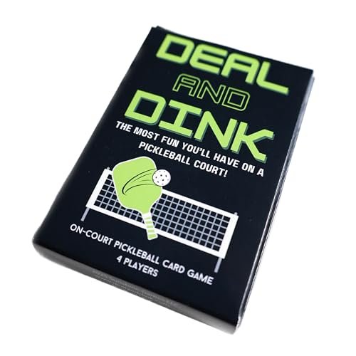 Deal and Dink: The Ultimate On-Court Pickleball Card Game.