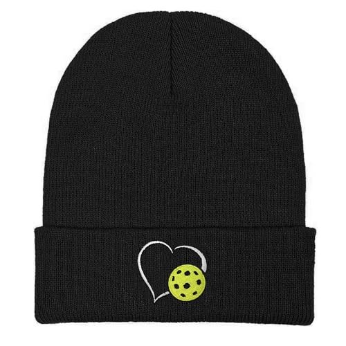 Wuepncah Embroidered Pickleball Beanies Hats for Men Women,...