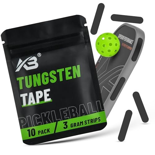 Neobadge Weighted Tungsten Tape for Pickleball Paddles,...