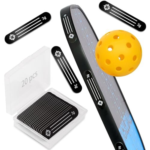Retrora 20pcs Pickleball Lead Tape - 3M Adhesive Weighted...