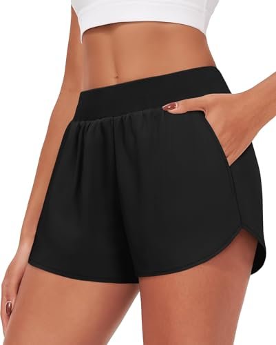 NIASHOT Athletic Workout Running Shorts for Women Quick Dry.