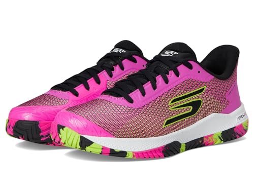 Skechers Womens Pickleball Viper Court Pro 2.0 Sneaker Pink