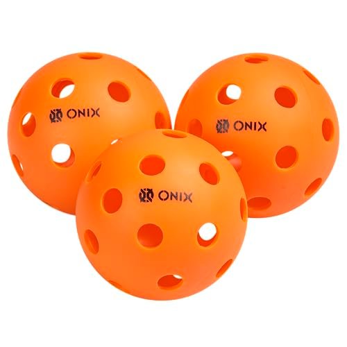 Onix Recruit Ready-to-Play Indoor Pickleball Balls with...
