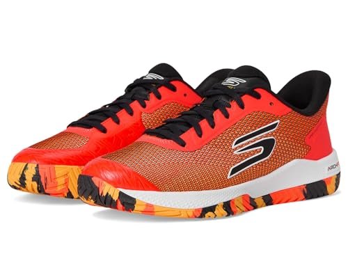 Skechers Mens Pickleball Viper Court Pro 2.0 Sneaker Orange