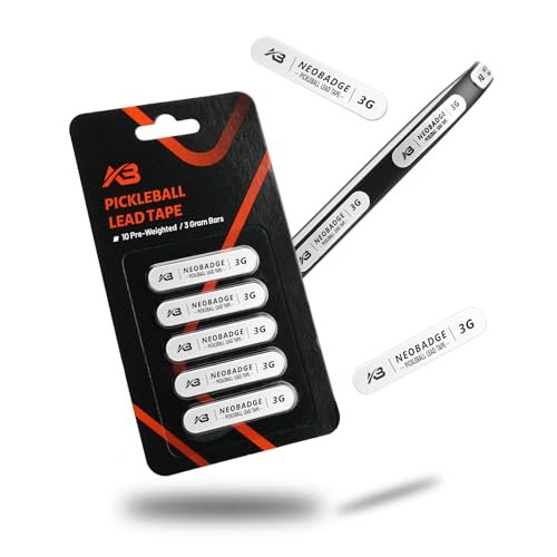 Neobadge Pickleball Lead Tape - Super High Adhesive.