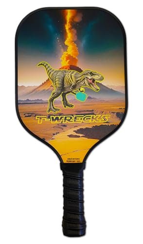 T Wrecks Fiberglass Honeycomb Pickleball Paddle