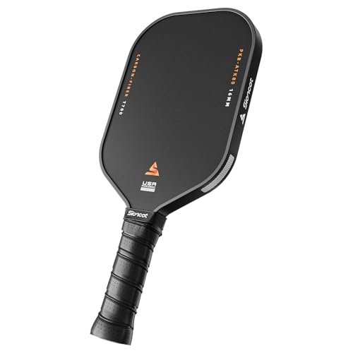 Sioncot Thermoformed Carbon Fiber Pickleball Paddle - Max...
