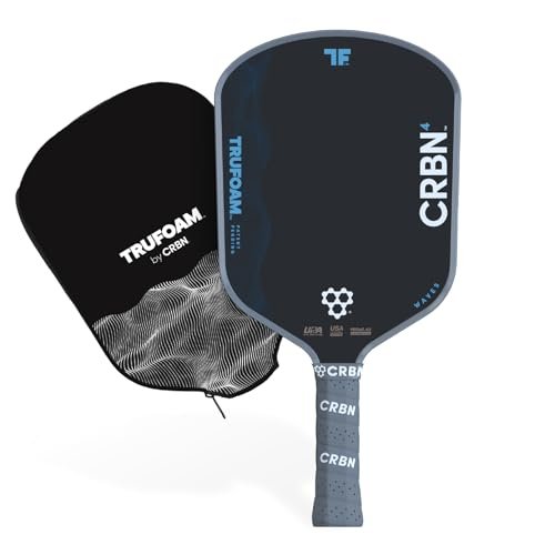 CRBN Pickleball - TruFoam Waves Paddle - Hybrid Carbon Fiber